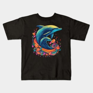 Dolphin Mothers Day Kids T-Shirt